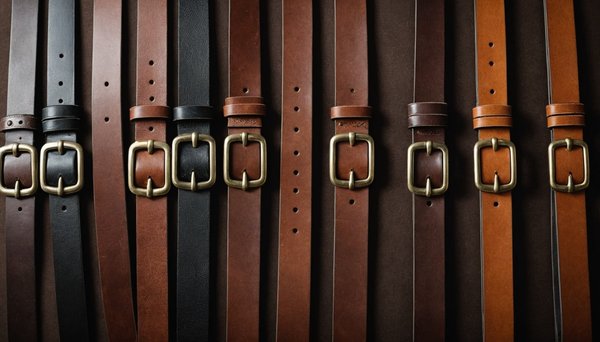 Ceintures en cuir : une touche d'élégance intemporelle